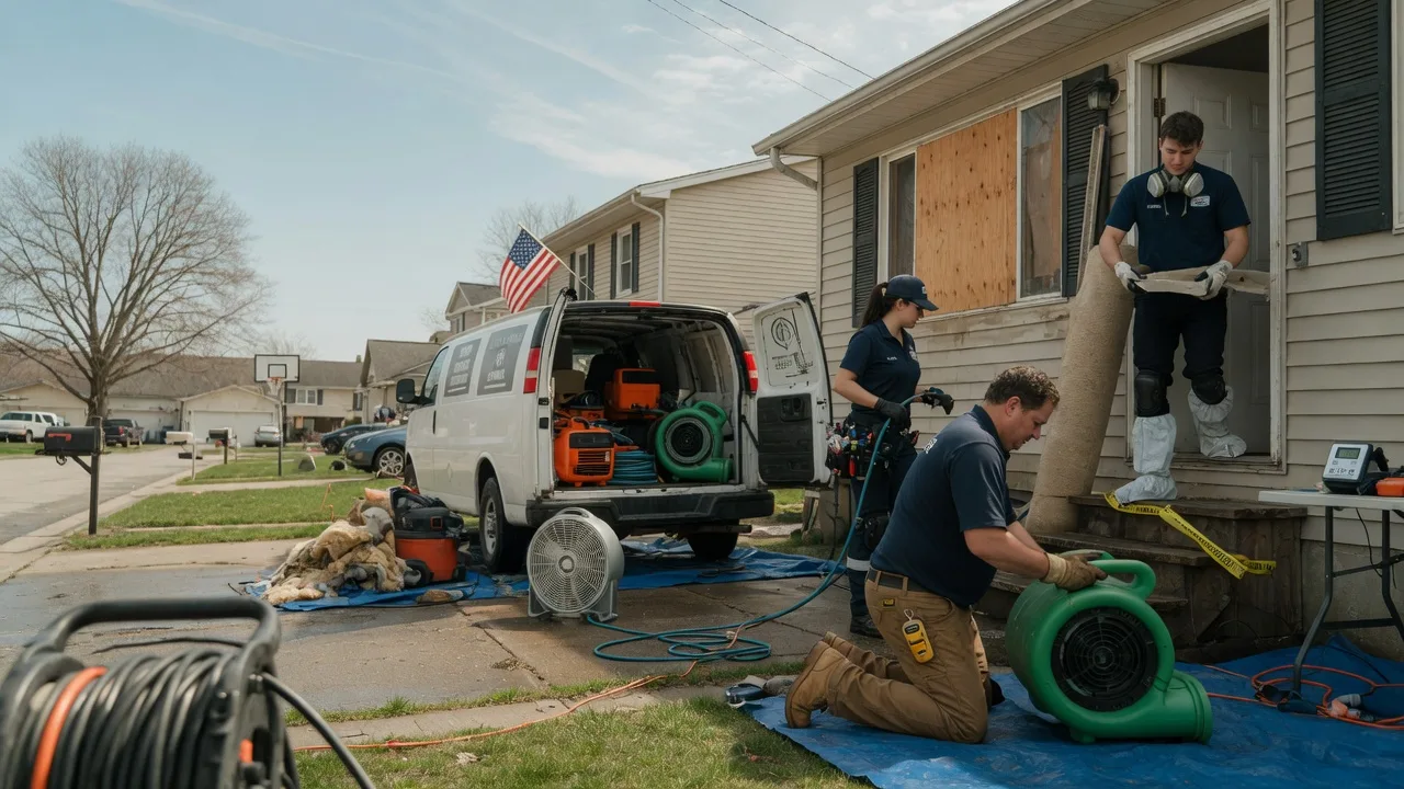 Water Damage Restoration in Kenton, OH near me